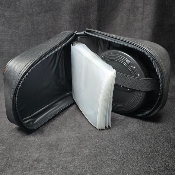 CD Projects Portable Walkman Travel Carrying Case 24 Slots & ONN CD Player - Picture 7 of 11